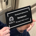 Kennel sponsorship plaque example
