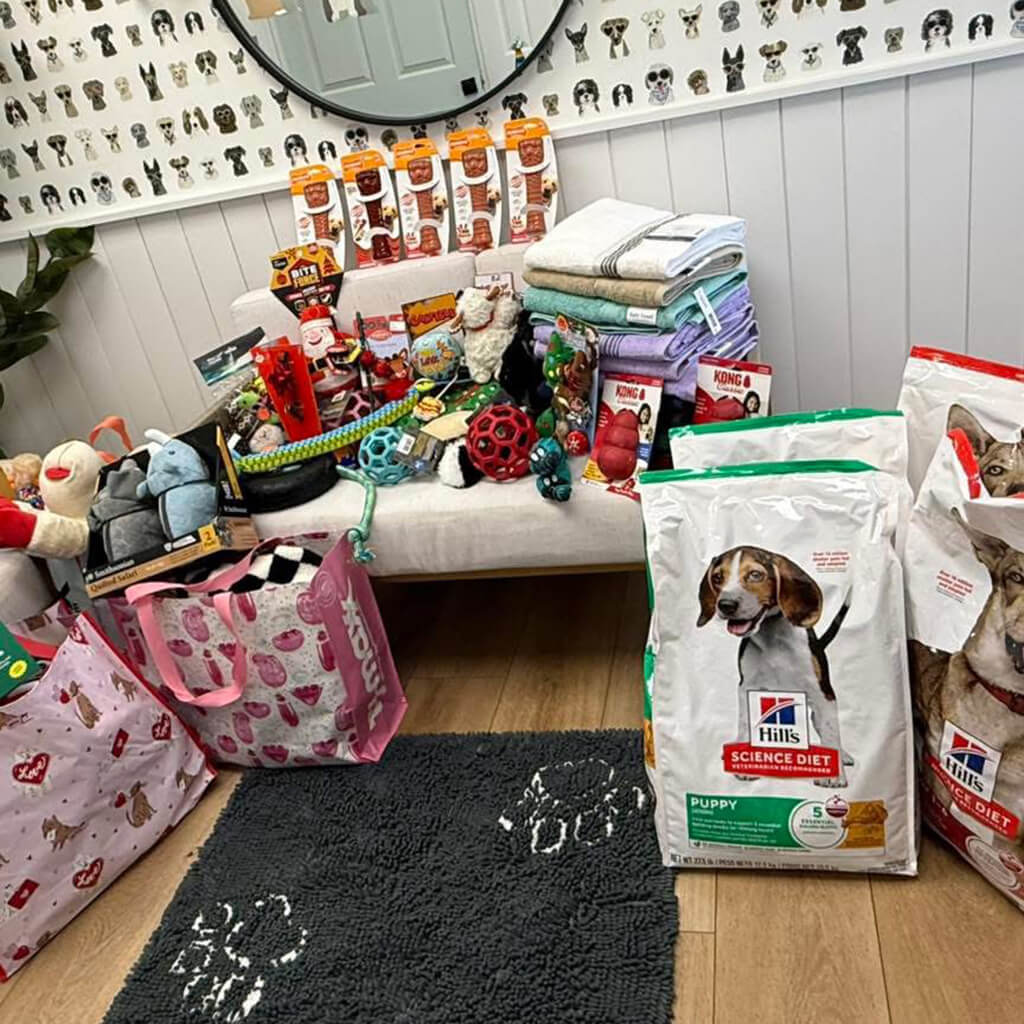 Donation drive for birthday