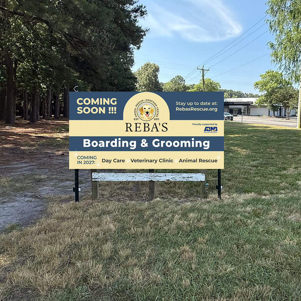 Virginia Beach Coming soon sign on London Bridge Road
